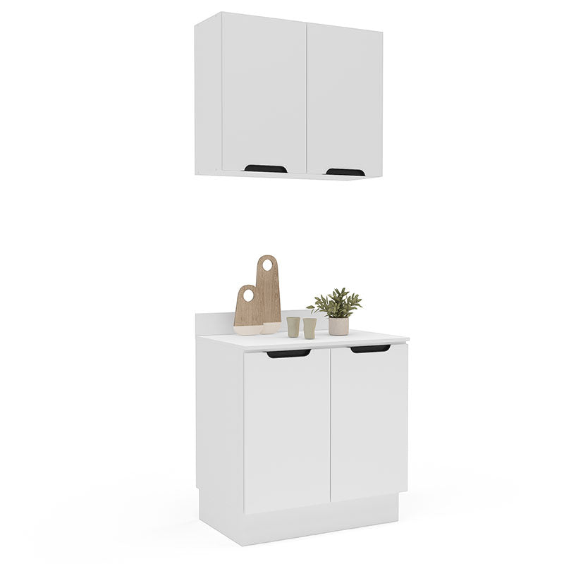 Cocina Modular Meena Delta 4 Puertas Blanco