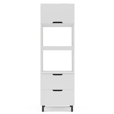 Despensa Meena 2 Puertas 1 Cajón Blanco