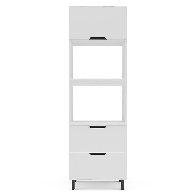 Despensa Meena 2 Puertas 1 Cajón Blanco