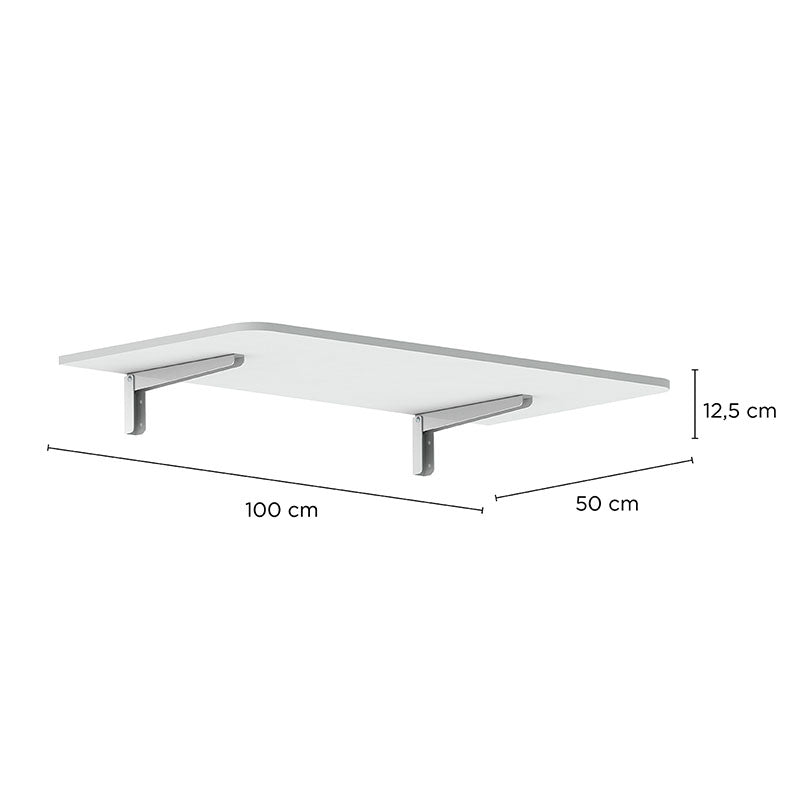 Mesa Plegable De Pared Blanco