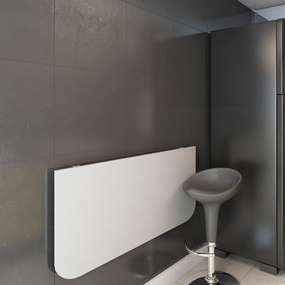 Mesa Plegable De Pared Blanco
