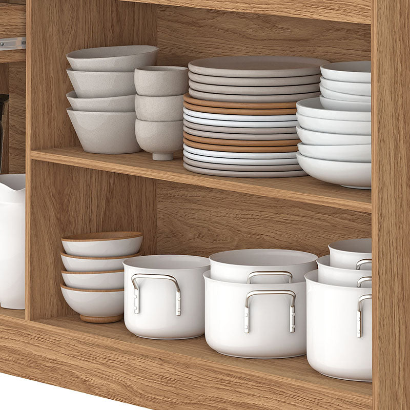 Mueble Cocina Base Alba 3 Puertas 1 Cajon Café/Gris