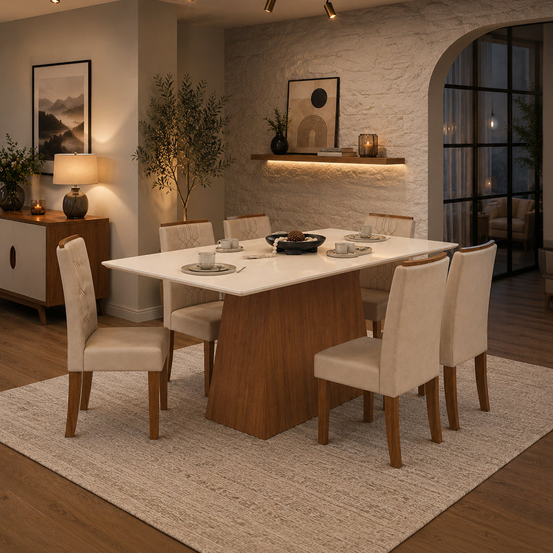 Comedor Dulce Zoe 6 Sillas