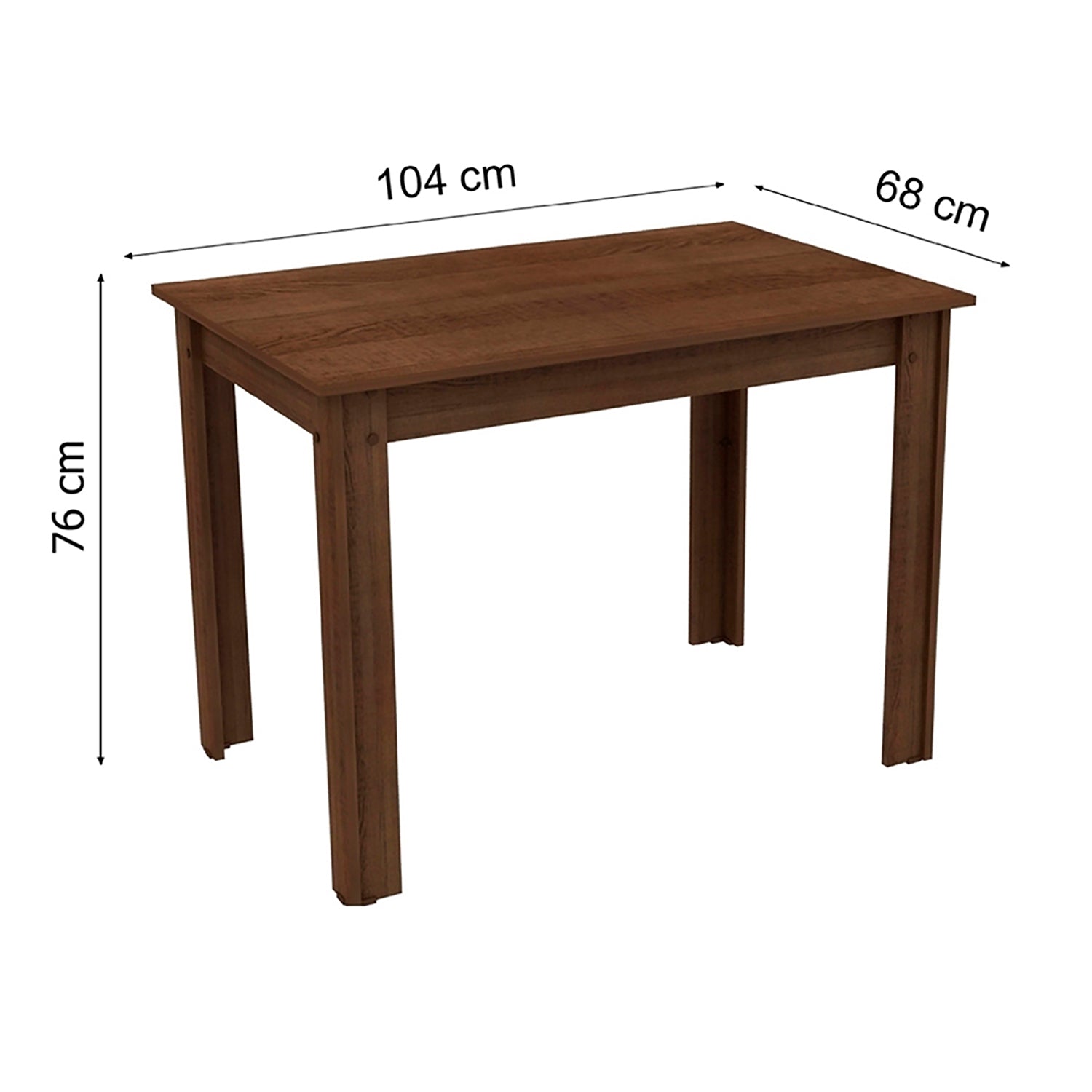Comedor Luna Leone 4 Sillas