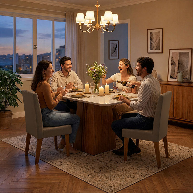 Comedor Italia Lia 4 Sillas