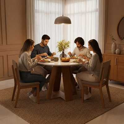 Comedor Celeste Talia 4 Sillas