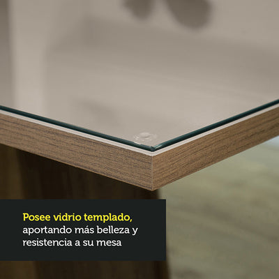 Comedor Linda Fiore 4 Sillas