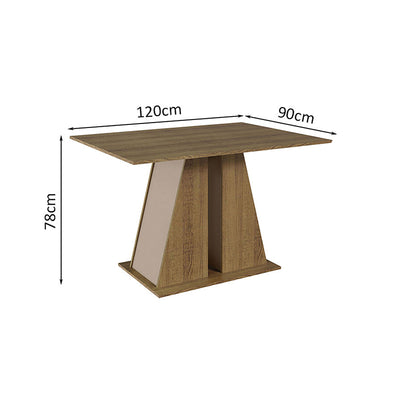 Comedor Angela Morello 4 Sillas