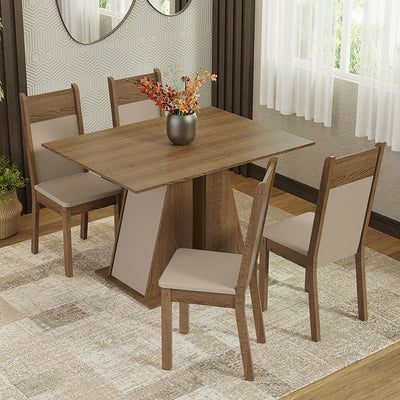 Comedor Angela Morello 4 Sillas