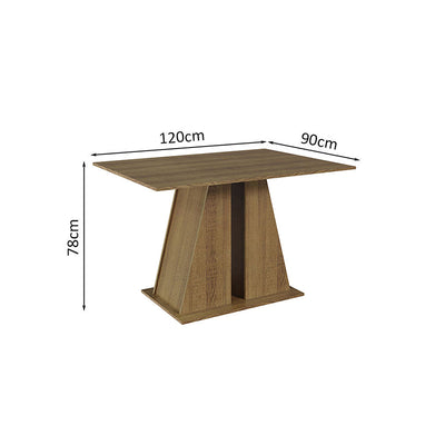 Comedor Angelo Luz 6 Sillas