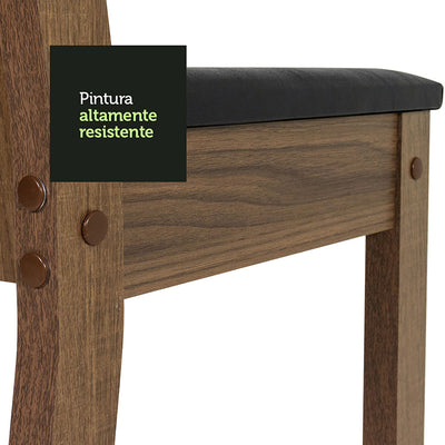 Comedor Angelo Luz 6 Sillas
