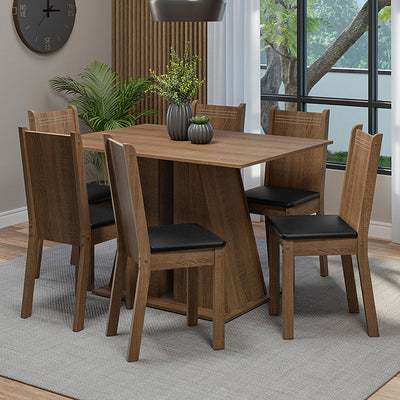 Comedor Angelo Luz 6 Sillas