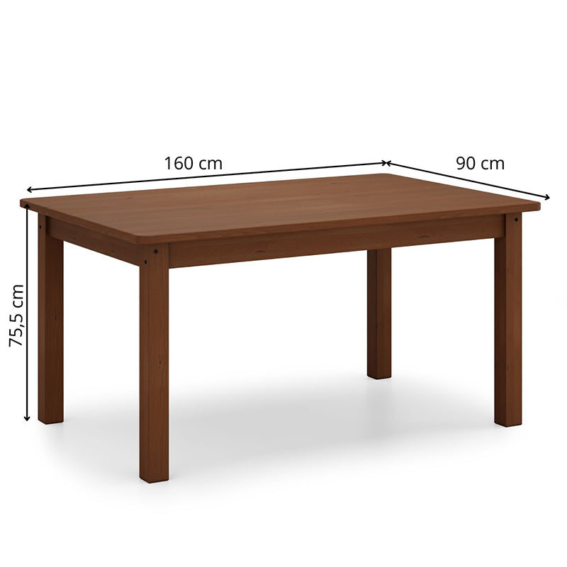 Comedor Madera Italia 6 Sillas