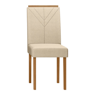 Comedor Vezna Amada Claro 4 Sillas