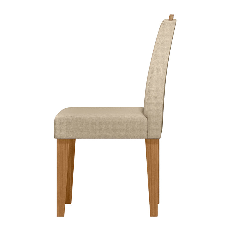 Comedor Vezna Amada Claro 4 Sillas