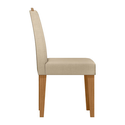 Comedor Vezna Amada Claro 4 Sillas