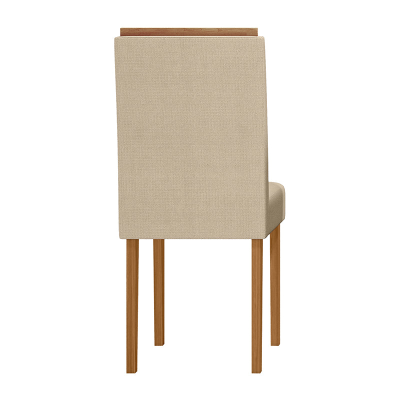 Comedor Vezna Amada Claro 4 Sillas
