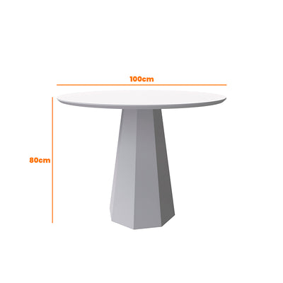 Comedor Isa Amada Gris 4 Sillas
