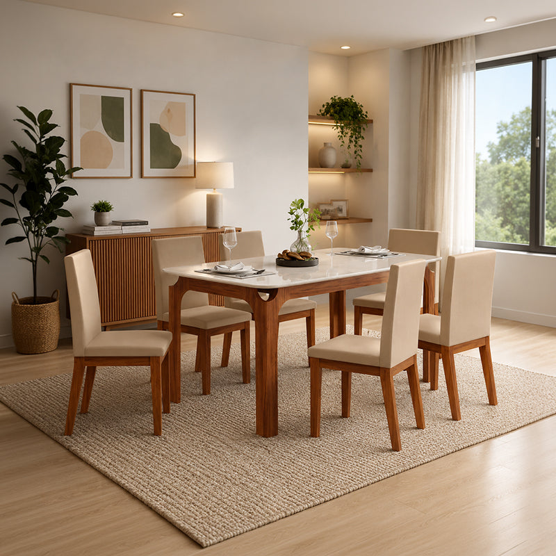 Comedor Marina Suzy 6 Sillas