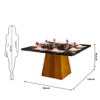 Comedor 136 Italia Julia 8 Sillas