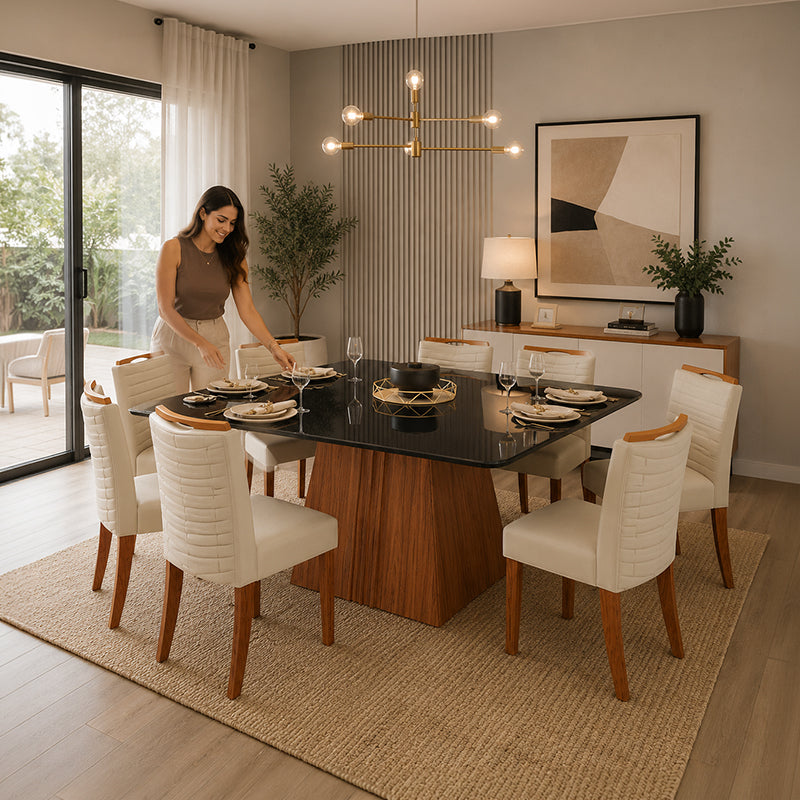 Comedor 136 Italia Julia 8 Sillas