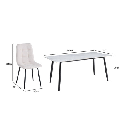Comedor Gala Lyon 6 Sillas