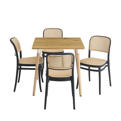 Comedor Praga Duna 4 Sillas