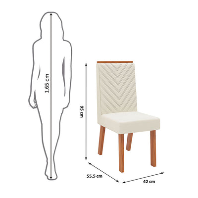 Comedor Lari Nara 6 Sillas