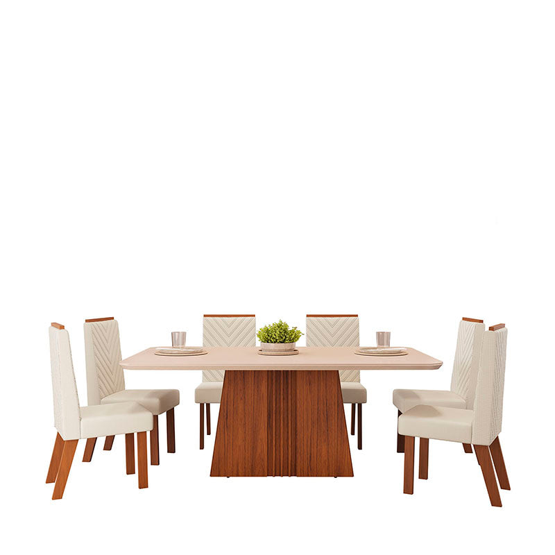 Comedor Celina Ita Nara 6 Sillas