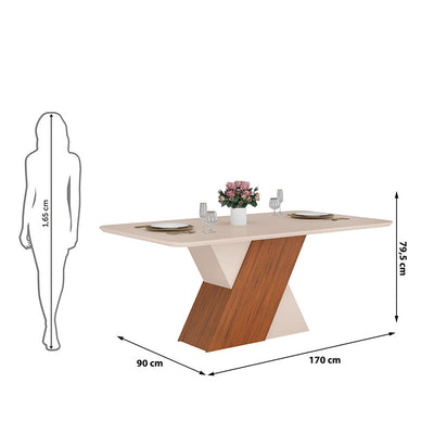 Comedor Rubi Nara 6 Sillas