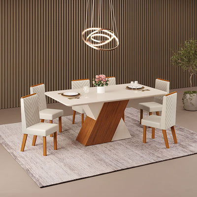 Comedor Rubi Nara 6 Sillas