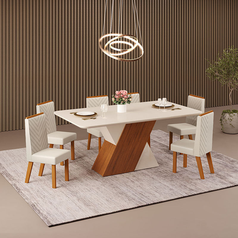 Comedor Rubi Nara 6 Sillas