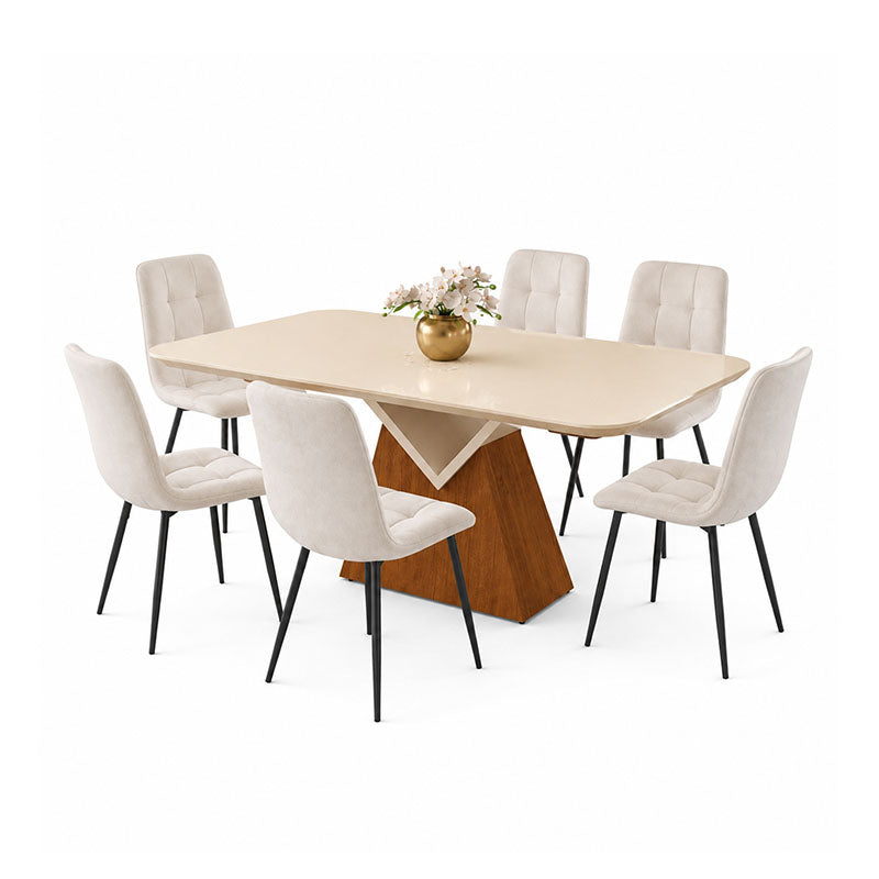 Comedor Argo Lyon 6 Sillas