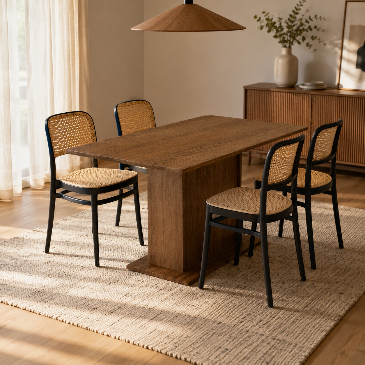 Comedor Celine Duna 4 Sillas