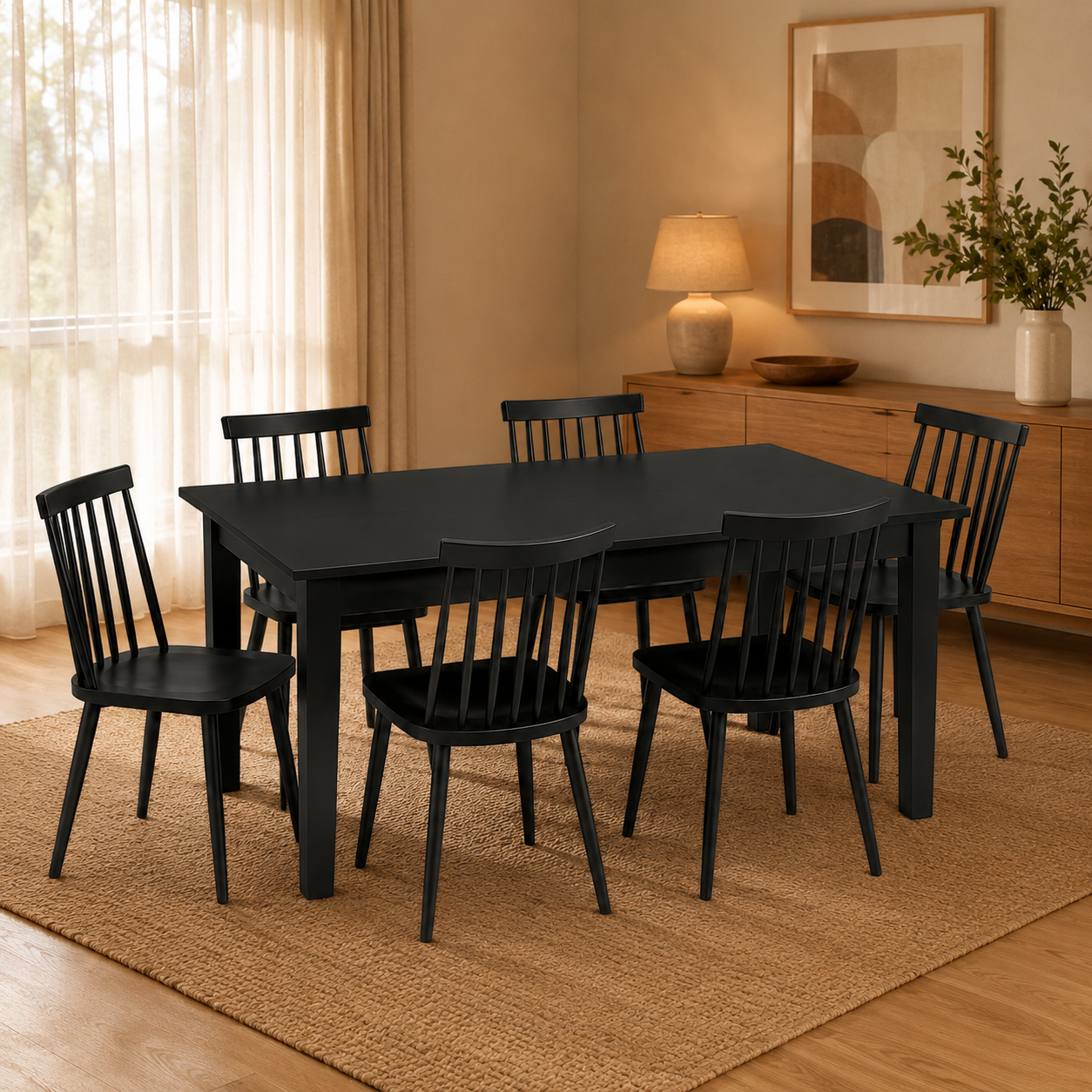 Comedor Lolita Lune 6 Sillas