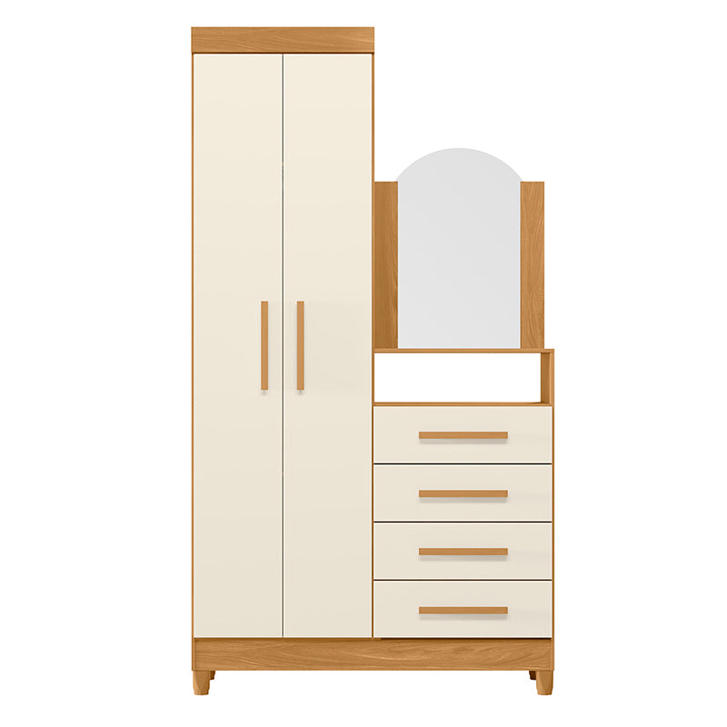 Cómoda Capri 2 Puertas Y 4 Cajones