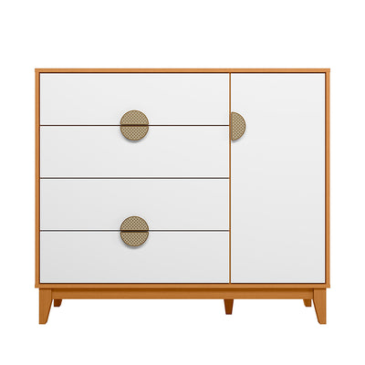 Cómoda Ipe 1 Puerta 4 Cajones