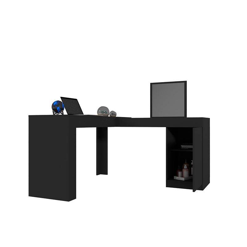 Tocador Star Negro 1 Puerta