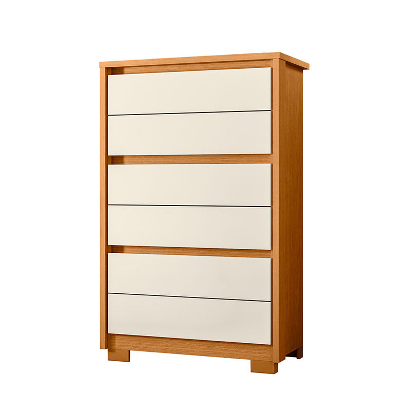Cómoda Unno Beige 6 Cajones