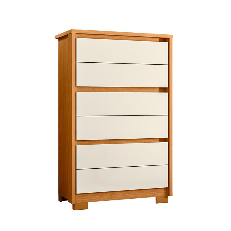 Cómoda Unno Beige 6 Cajones