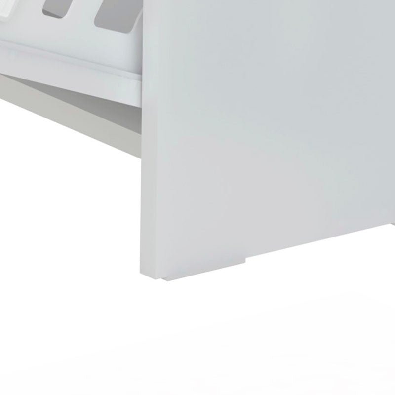 Zapatera Compacta 1 Puerta Blanco