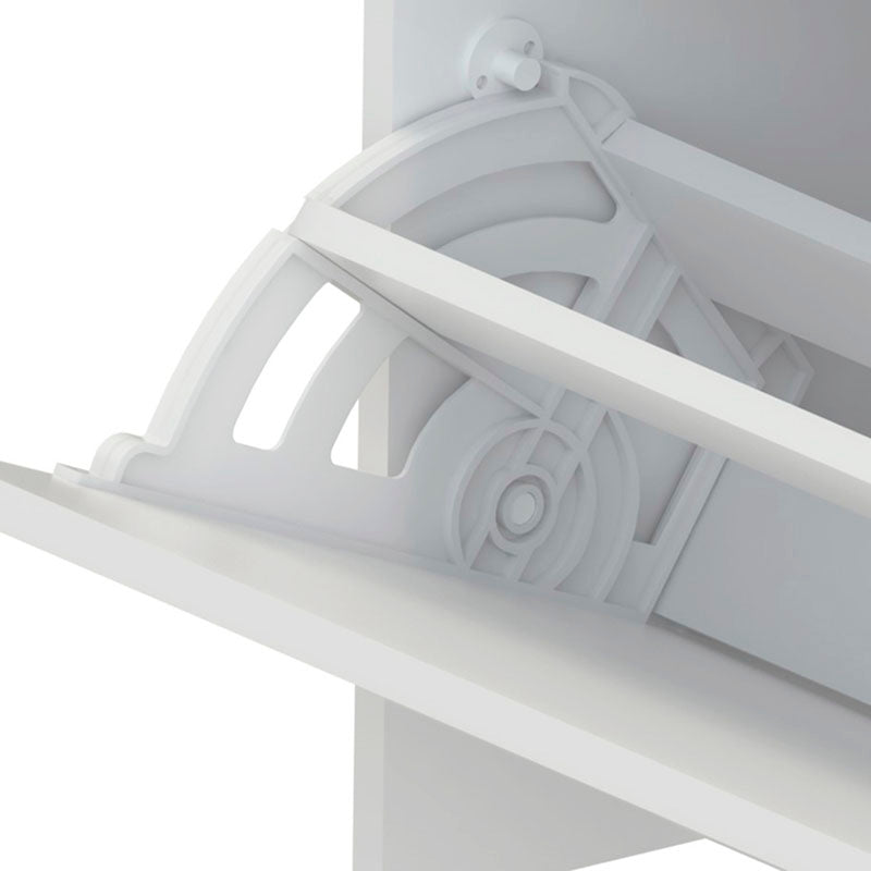 Zapatera Compacta 1 Puerta Blanco