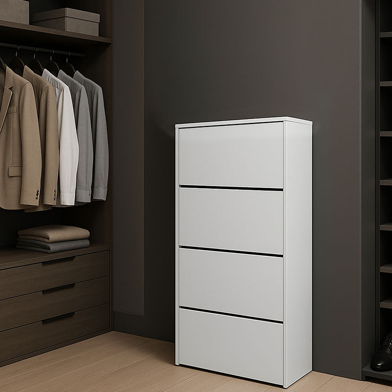 Zapatera Americana 4 Puertas Blanco