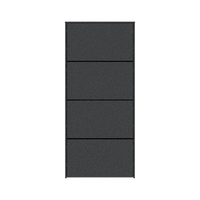 Zapatera Americana 4 Puertas Negro