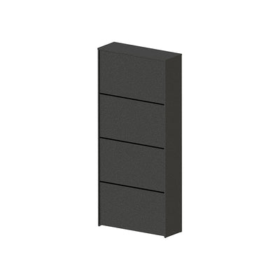 Zapatera Americana 4 Puertas Negro