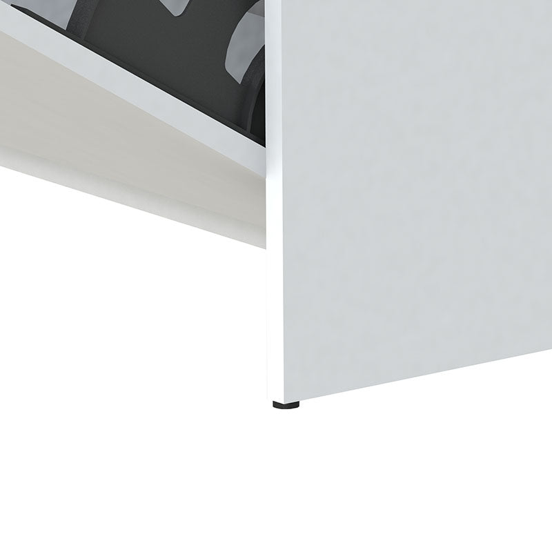 Zapatera Americana 3 Puertas Blanco