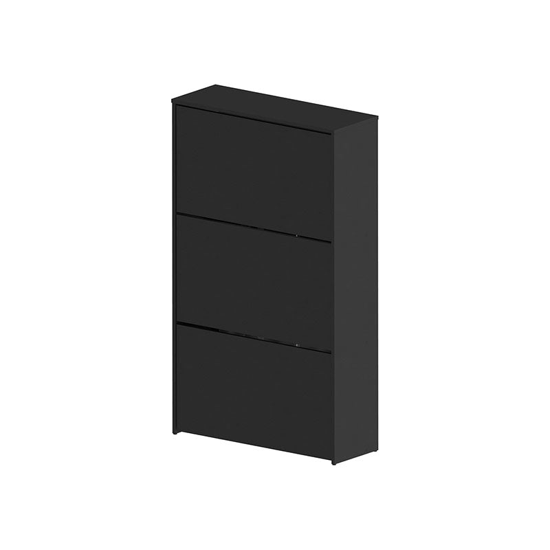 Zapatera Americana 3 Puertas Negro
