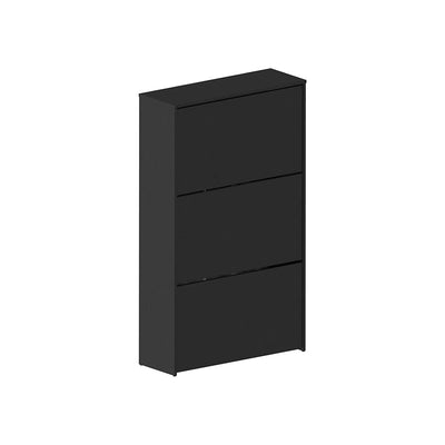 Zapatera Americana 3 Puertas Negro