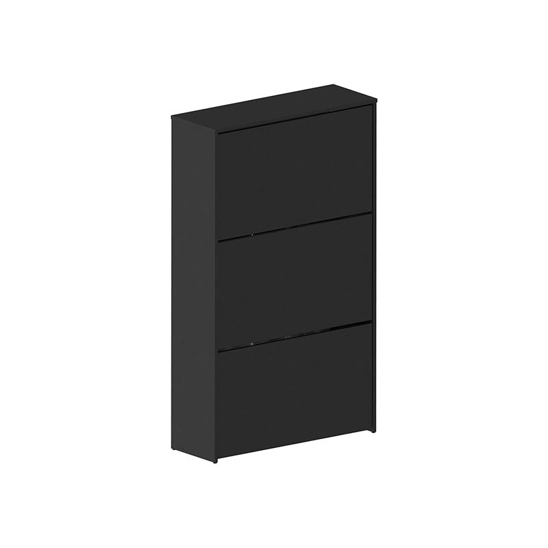 Zapatera Americana 3 Puertas Negro