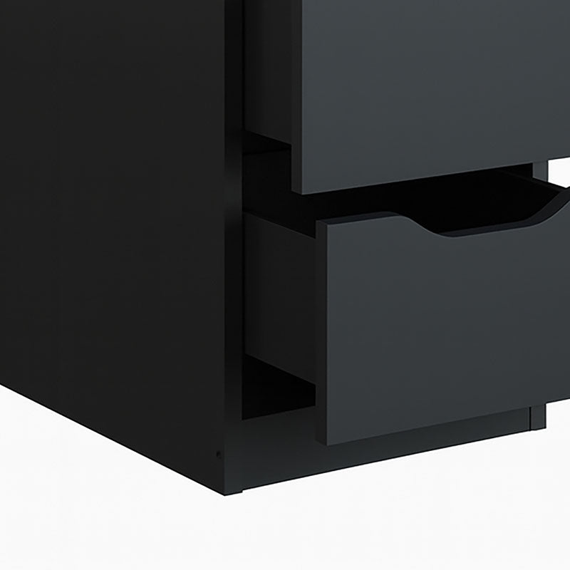 Cajonera Americano 4 Cajones Negro